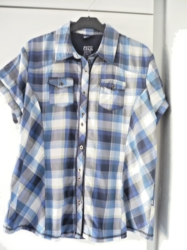 Cecil karobluse blau weiß - cecil,