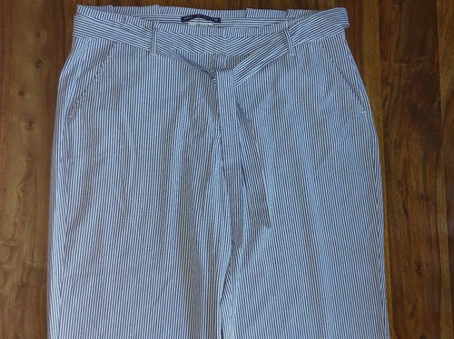 Wide leg hose cecil blau - wide,