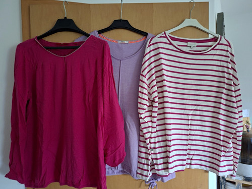 Cecil langarmshirt flieder - langarmshirt, xl