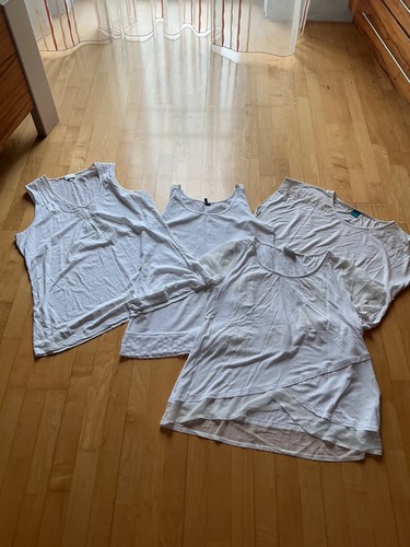 Tops shirts 44 46 weiß - 4,